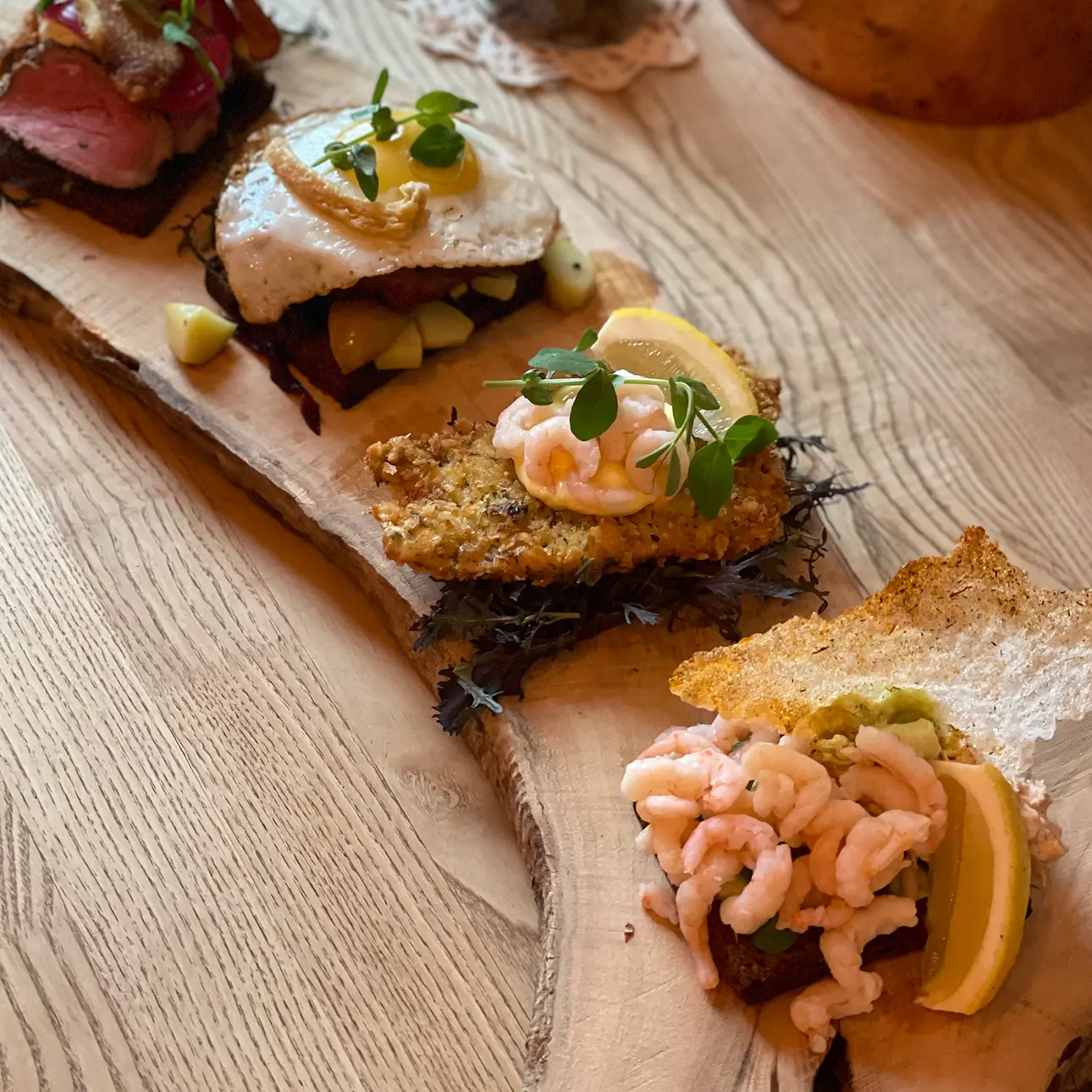 Smoerrebrød fra Den Gamle Stald