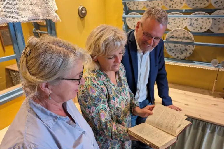 fra venstre: Anne Bjerrekær, direktør for Det Grønne Museum, Bettina Buhl, museumsinspektør og madhistoriker og Peter Westphael, teaterdirektør på Randers Teater.